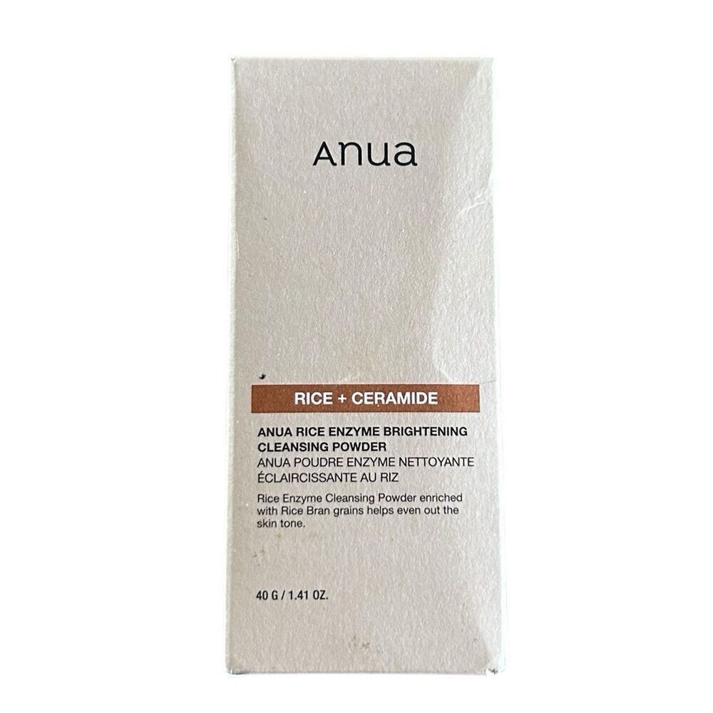Anua RICE + CERAMIDE ENZYME BRIGHTENING‎ CLEANSING POWDER 1.41 OZ. New Open Box - Picture 3 of 6